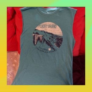 Lucky Brand Sleeveless Shirt NWOT